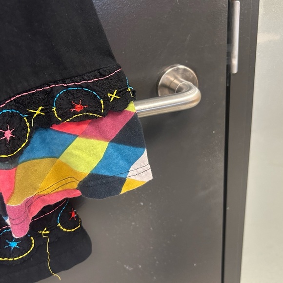 Salvage Culture XL rare tunic- ultra bright/ flare sleeves and bottom great cond - Picture 8 of 15